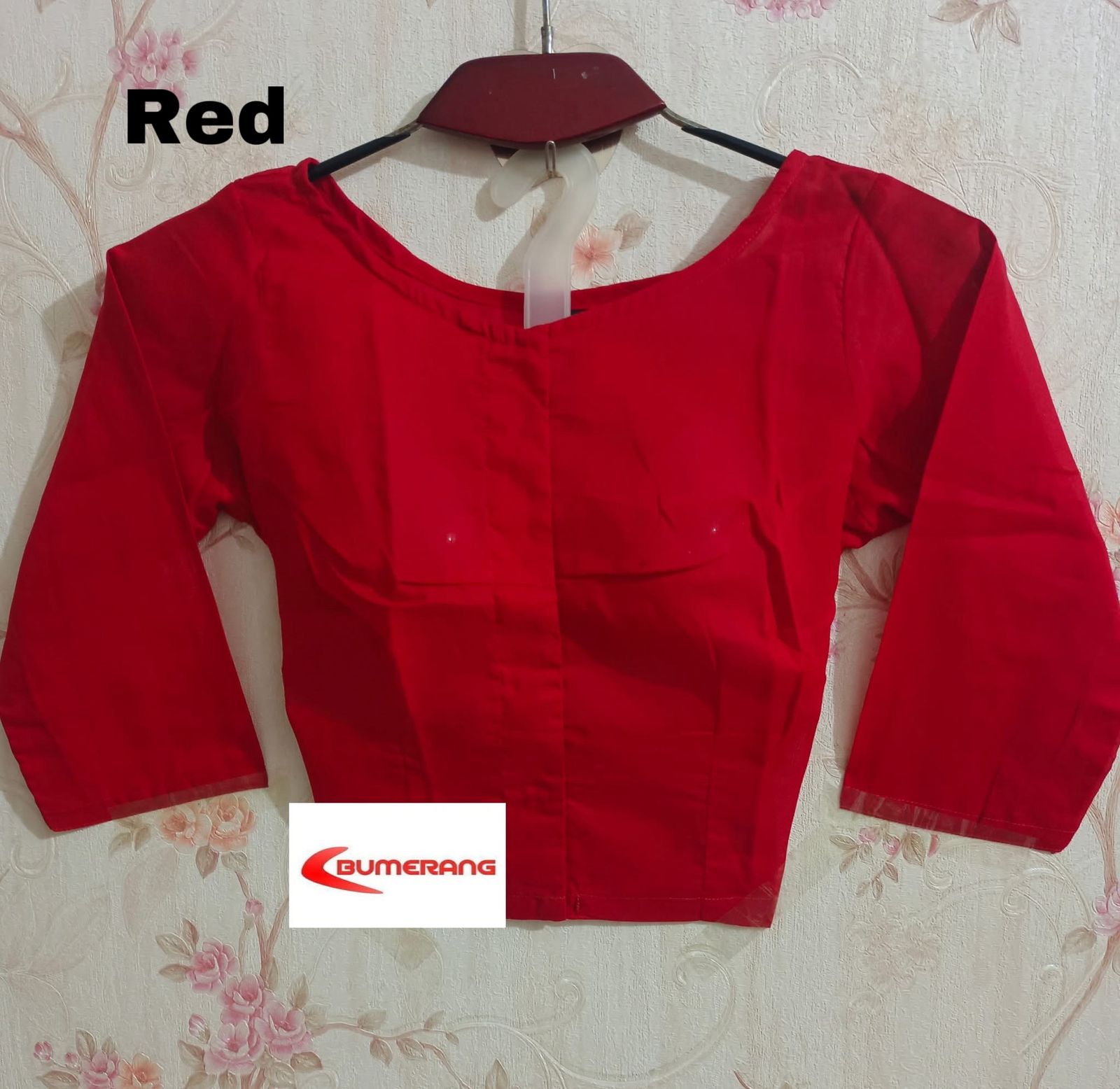Cotton Voile Three Quarter Blouse