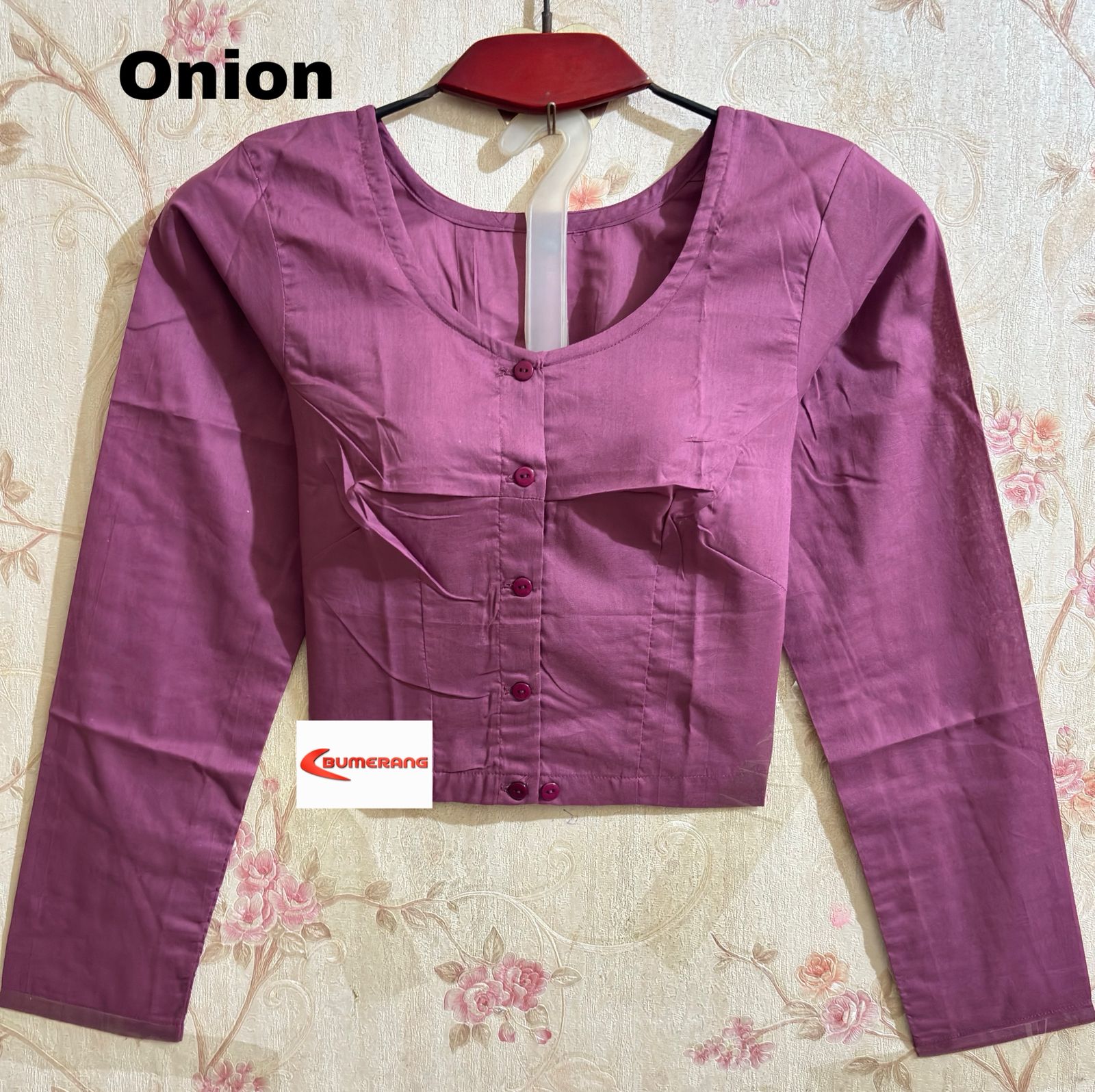 Cotton Voile Full Sleeve Blouse