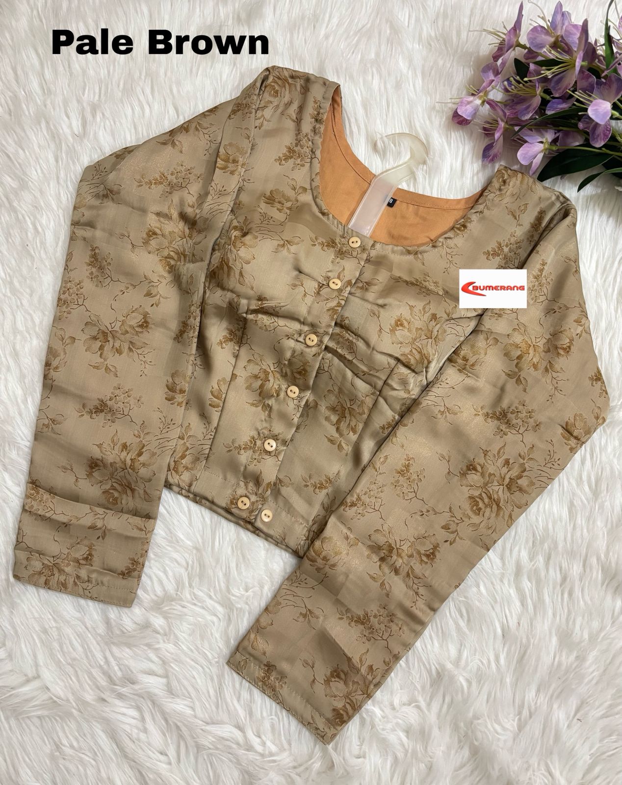 Simar Silk Full Sleeve Blouse