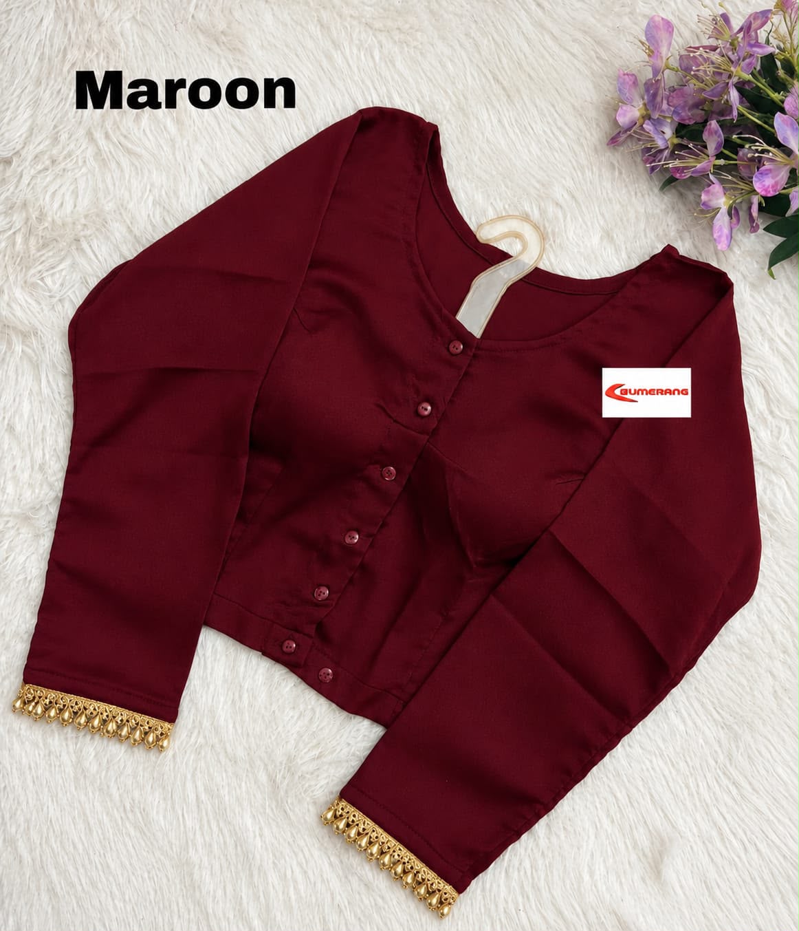 Mona Silk Four Quarter Blouse